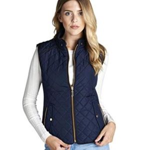 Fall Mid-Weight Quilted Vest- Size M